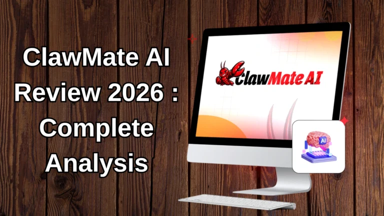 Based on the document provided, here is the recommended alt text for the featured image of your review post: Alt Text: ClawMate AI official logo featuring a muscular, smiling red lobster character with a large claw, positioned next to the "ClawMate AI" brand name in bold black and red stylized text.