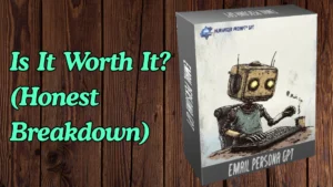 Email Persona GPT product dashboard overview – Email Persona review